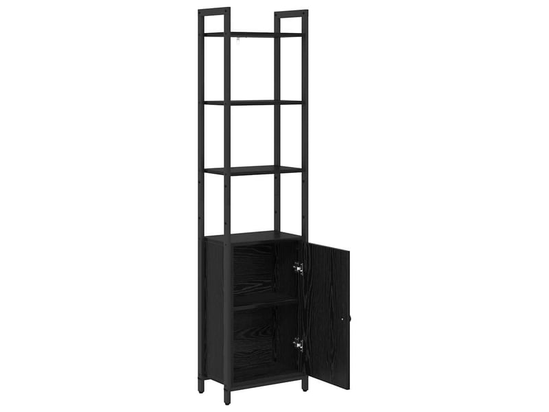  Bibliothèque 6 niveaux, armoire à livres 40 x 24 x 161 cm bois d'ingénierie shl2809  - Conforama E
