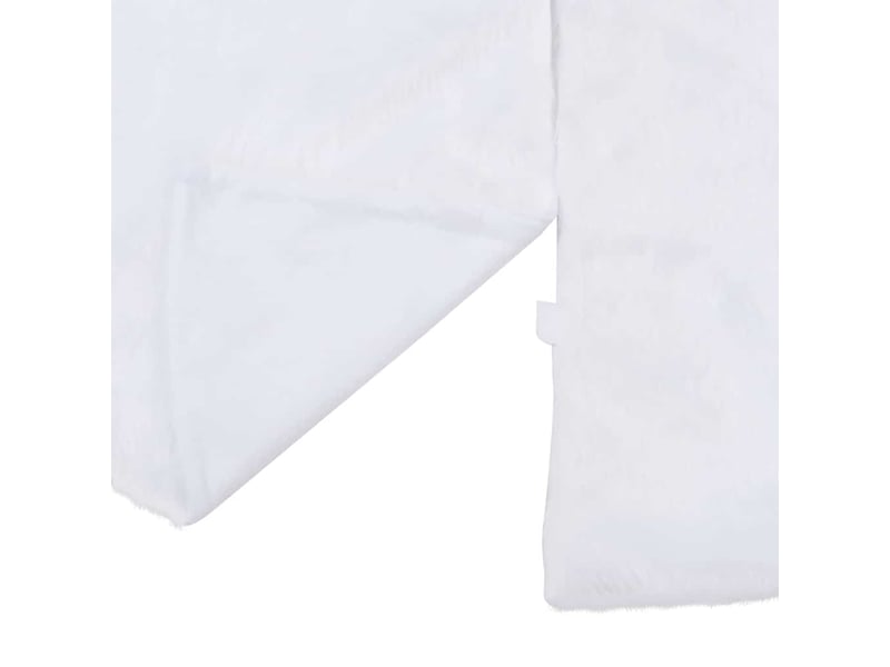  Jupe de sapin de noël blanche 150 cm en fausse fourrure  - Conforama C
