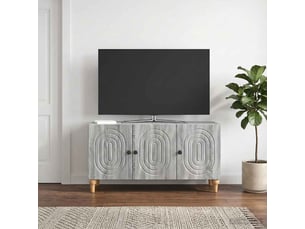 Meuble tv coloris gris 99 cm <strong></strong> <strong></strong>