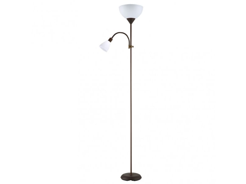  Lampadaire fabrilamp rigel e14 coloris marron 180 x 34 x 25,5 cm 135542002 - Conforama A