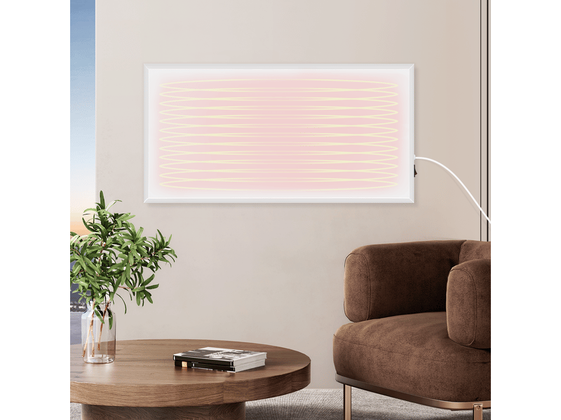 Zmh radiateur infrarouge à économie d'énergie radiateur mural infrarouge 170w radiateur électrique mural radiateur électrique  - Conforama B