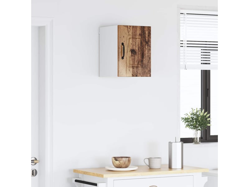  Meuble mural de cuisine | armoire de cuisine bois ancien 30x31x40cm  - Conforama D