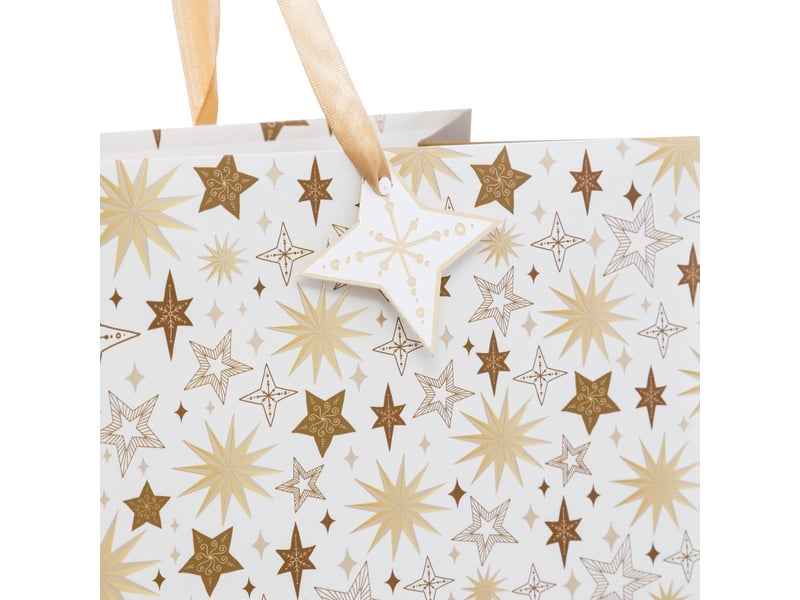  Sac cadeau imprimé grande taille noël des mages  - Conforama B