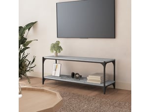 Meuble tv coloris gris 100 cm <strong></strong>  <strong></strong>