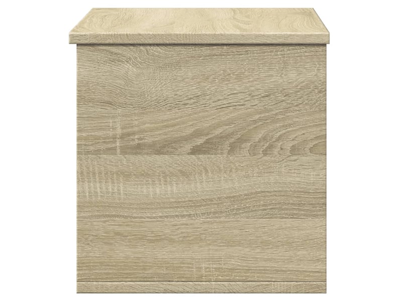  Boîte de rangement, coffre de rangement chêne sonoma 60x35x35 cm bois d'ingénierie  - Conforama E