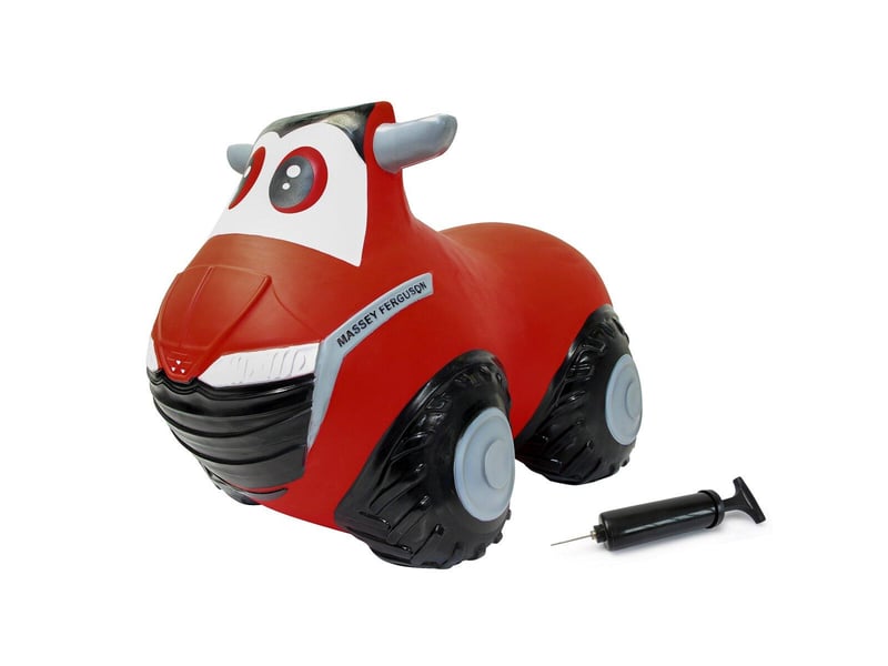 Massey ferguson tracteur rebondissante hoppydoo avec pompe 466000 - Conforama E
