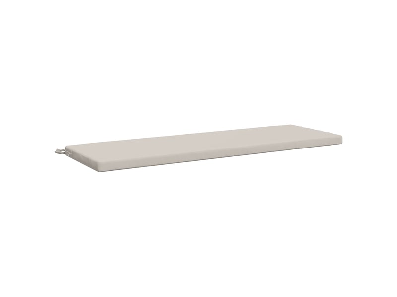  Lot de 2 coussins de banc, coussins d'assise soest 100 % polyester blanc cf57041  - Conforama D