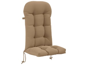 Coussin de transat ensoleillé, coussin pour bain de soleil putten 100 % polyester taupe cf56089