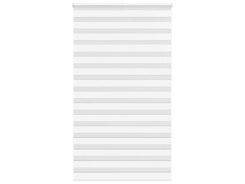  Store zèbre, store de fenêtre blanc 120x230 cm largeur du tissu 115,9cm polyester cf48360  - Conforama B