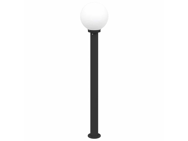 Borne lumineuse, lampadaire 120 cm noire ip44 - Conforama E