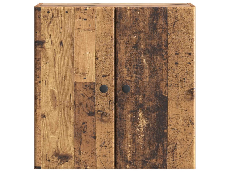  Armoire murale salon, meuble de rangement 59x31x60cm bois d'ingénierie bois ancien shl1550  - Conforama D