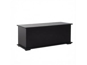 Banc coffre multifonctionnel avec rangement, couvercle rabattable, ottomane compacte, meuble pratique