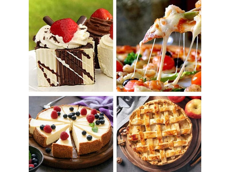  1 pcs pelle a tarte spatules coudées à pâtisserie acier inoxydable gâteau pelle gâteaux couper bord dentelé No commercial references - Conforama B