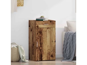 Buffet - bahut - meuble de rangement bois ancien 50 x 42,5 x 93 cm