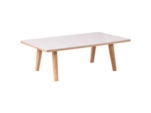 Table basse walker marbre blanc