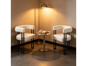 Chaises de lecture chaise confortable dossier et accoudoir monobloc chaise de café chaise de maquillage