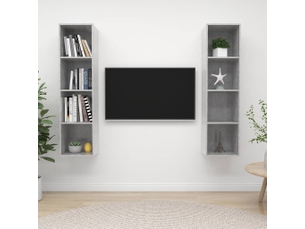 Meuble tv coloris gris  <strong></strong>  <strong></strong>