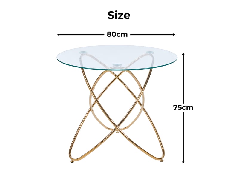  Ensemble repas 5 pièces avec table et 4 chaises en velours à piètement doré  - Conforama C