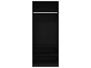 Armoire     <strong></strong> <strong></strong> coloris bois clair largeur 80 cm