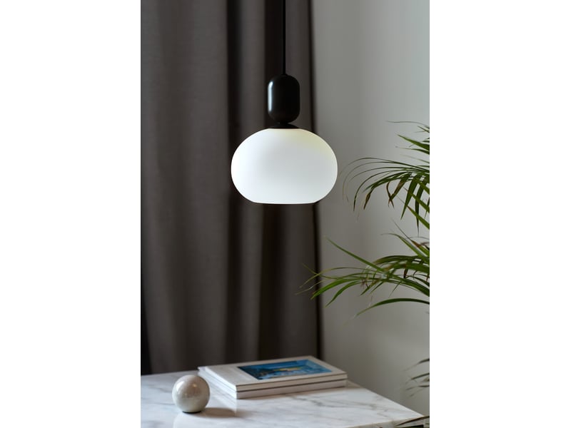 Suspension notti 20 verrerie noir, h.23.8 - ip20 - e27 nordlux intérieur 2011003003 - Conforama B
