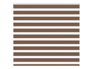 Store zèbre, store de fenêtre marron 160x150cm largeur du tissu 155,9cm polyester cf48692