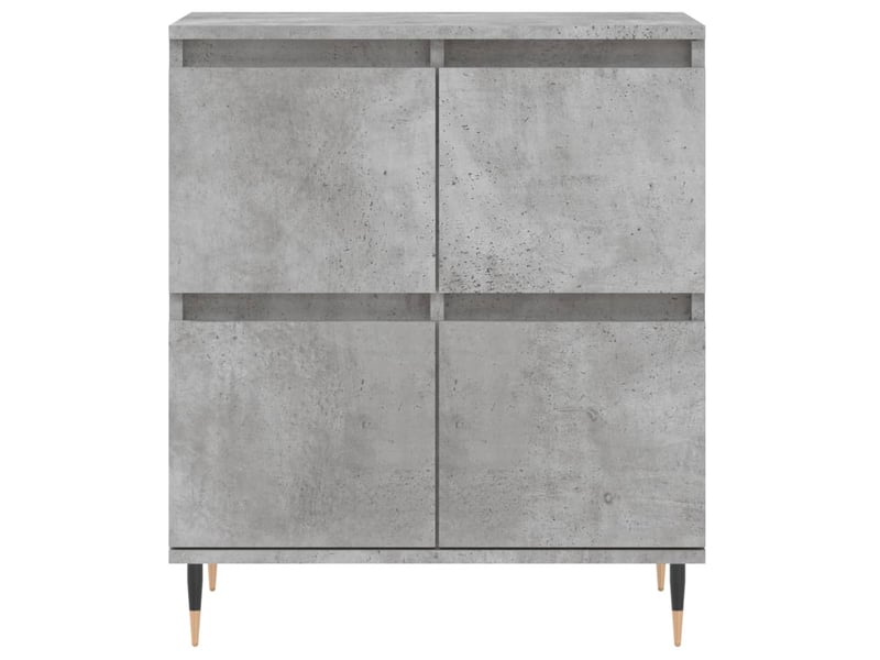  Buffet - bahut - meuble de rangement gris béton 60x35x70 cm bois d'ingénierie  - Conforama E