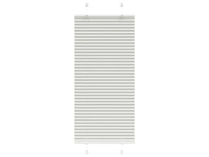 Store plissé, store de fenêtre gris clair 65x100 cm largeur du tissu 64,4 cm cf46897
