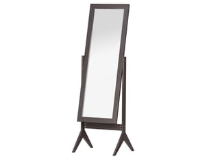 Miroir  de salle de bain coloris marron <strong></strong>  <strong></strong> - 47 cm x 47 cm