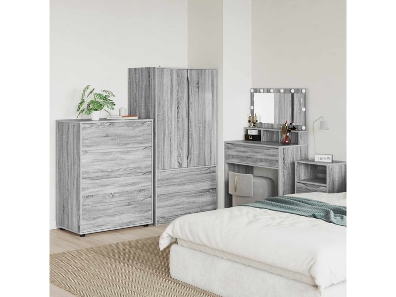  Armoires de rangement salon 80 x 48 x 105 cm bois d'ingénierie shl2027  - Conforama B