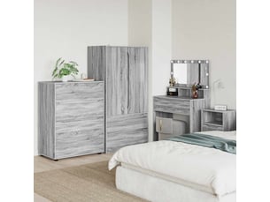 Armoire     <strong></strong> <strong></strong> coloris gris largeur 80 cm