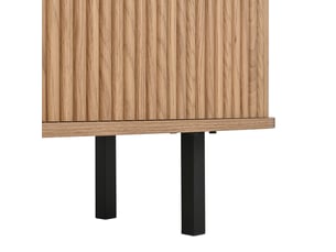 Meuble tv coloris bois clair 190 cm <strong>EVRYAE </strong>  <strong></strong>