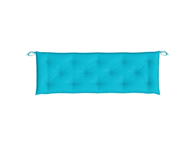  Coussin de banc de jardin, coussin d'assise turquoise 150x50x7 cm tissu oxford cf52844  - Conforama D