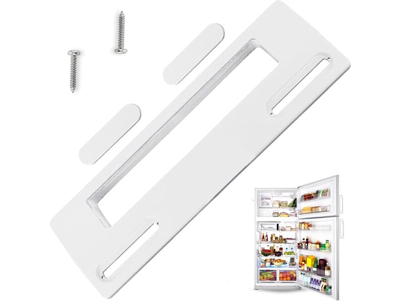  Poignée universelle pour réfrigérateur chefzoco, poignée sans vis avec plaques de protection, réglable de 9,5 à 17 cm  - Conforama D