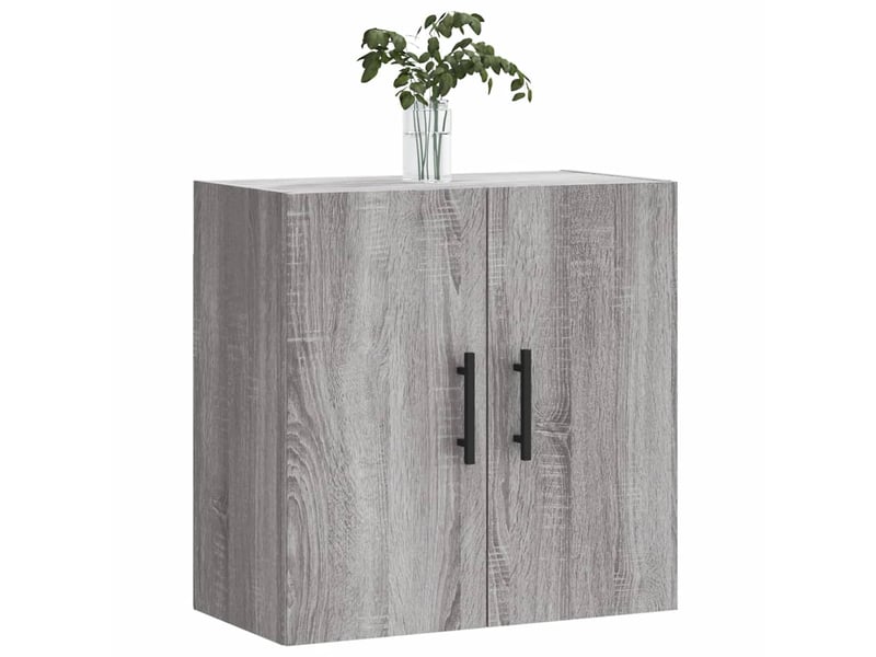  Armoire murale salon, meuble de rangement sonoma gris 60x31x60cm bois d'ingénierie shl6867  - Conforama C