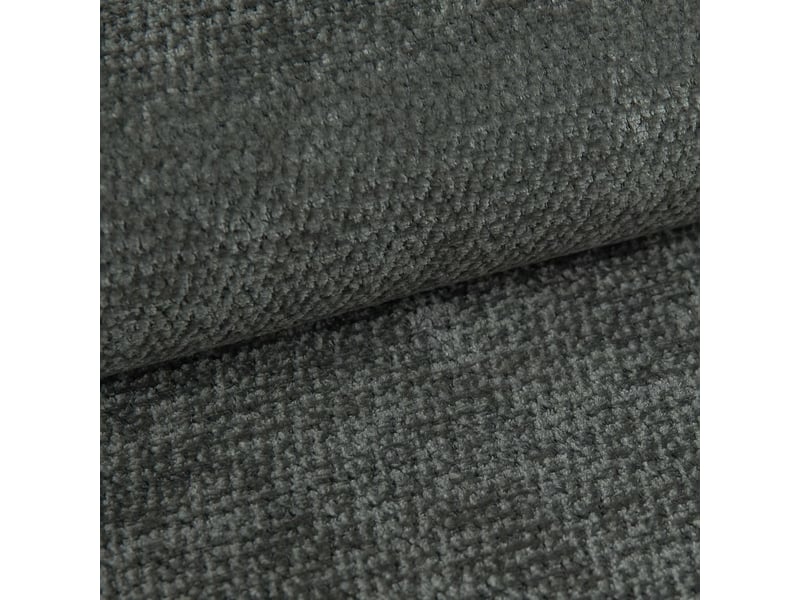  Canapé d'angle tisi, tissu chenille gris  - Conforama D