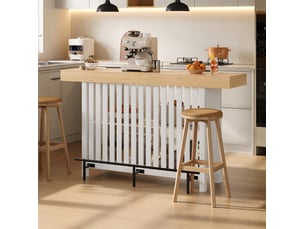 Bar coloris blanc <strong>MODFU</strong> <strong></strong> - 160 cm