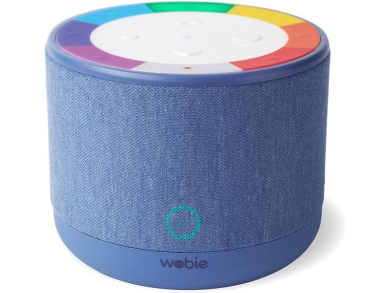  Enceinte bleutooth - wobie box - bleu 5053641 - Conforama A