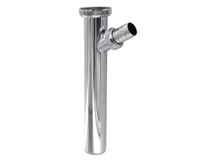 Schläfer 439004-raccord siphon en laiton 1 14 x diam. Ø32mm x 150mm chromé avec prise évacuation pour machine à laver, tuyau de siphon