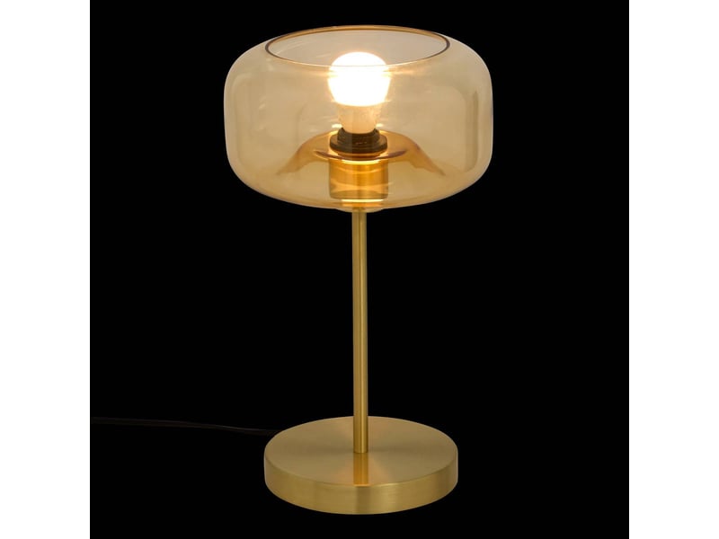  Lampe ophia champignon h.35cm doré OPHIA - Conforama E
