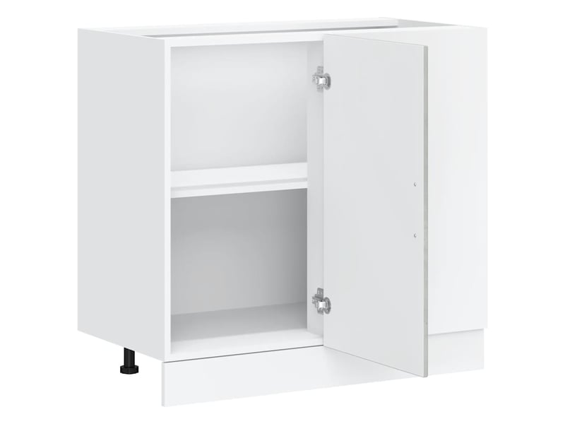  Meuble de rangement, armoire de cuisine kalmar gris béton bois d'ingénierie shl7989  - Conforama E