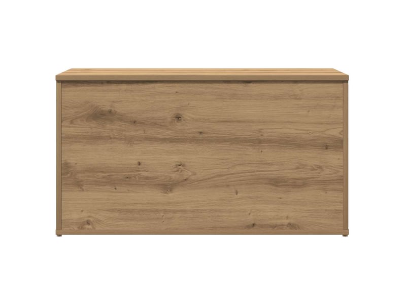 Coffre de rangement, boîte de rangement chêne artisanal 84x42x46 cm bois ingénierie - Conforama D