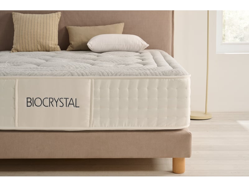  Matelas ressorts ensachés biocrystal selenium spring 30 cm - 100x200 cm - fermeté élevée- moonia  - Conforama D