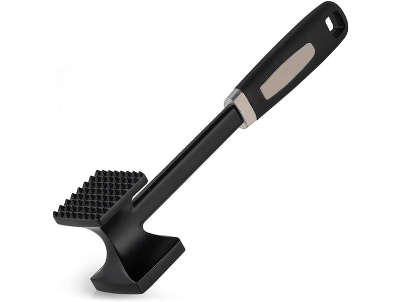 Attendrisseur de viande en acier inoxydable, marteau à viande double face pour steak, poulet, porc, sécurité du lave-vaisselle - noir - Conforama A