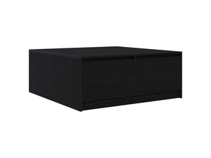 Table basse rectangulaire coloris noir  
