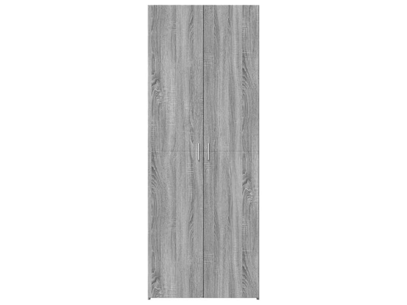  Buffet haut, buffet de rangement sonoma gris 70x42,5x185 cm bois d'ingénierie  - Conforama C