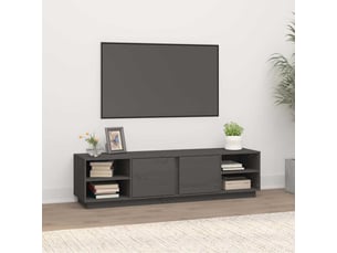 Meuble tv coloris gris 156 cm <strong></strong>  <strong></strong>