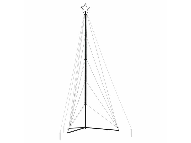Sapin de noël, arbre de noël à led 615 led bleu 404,5 cm - Conforama D