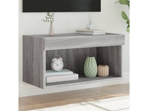 Meuble tv coloris gris 60 cm <strong></strong>  <strong></strong>