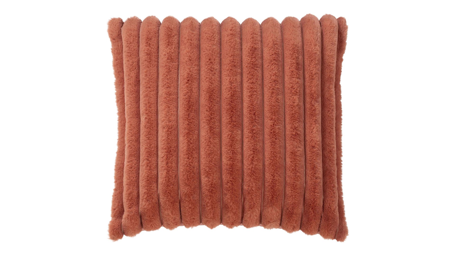 CONFORAMA Coussin 40x40 cm DOUDOU coloris rouge