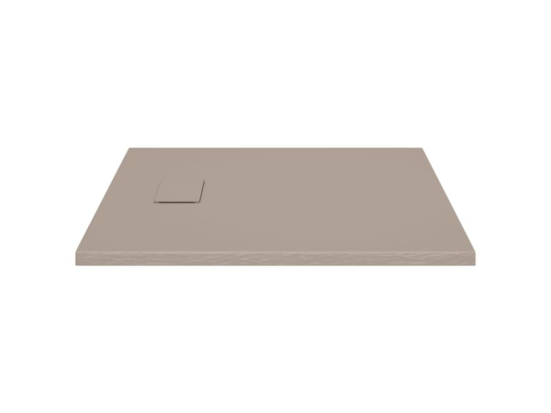  Receveur de douche base de douche bac de douche réceptacle de douche salle de bain toilette salle d’eau maison intérieur smc 90 x 80 cm marron 02_0001966  - Conforama D